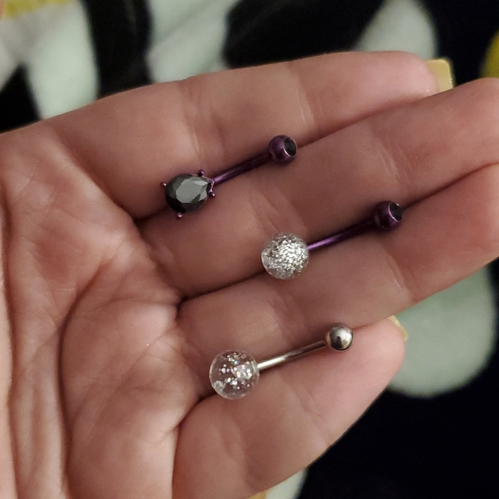 14g belly rings